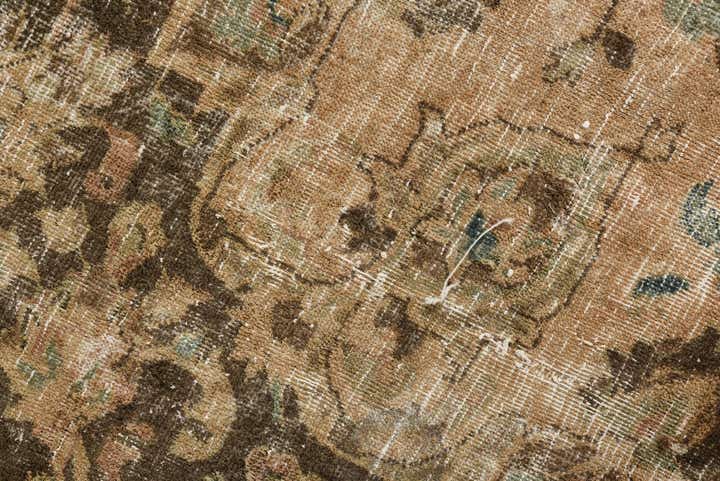 290cm x 385cm anudado a mano Ultra Vintage Alfombra Persa Lana