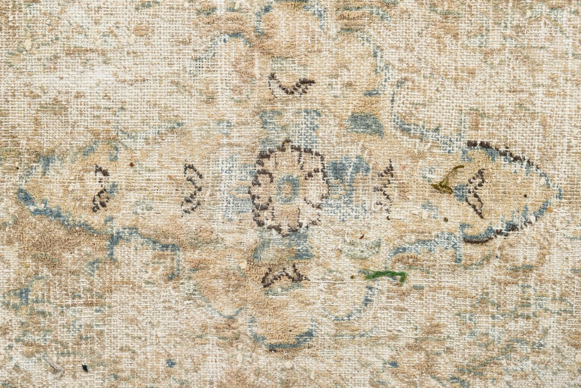 9' 6 x 12' 3 Hand Knotted Ultra Vintage Persian Wool Rug