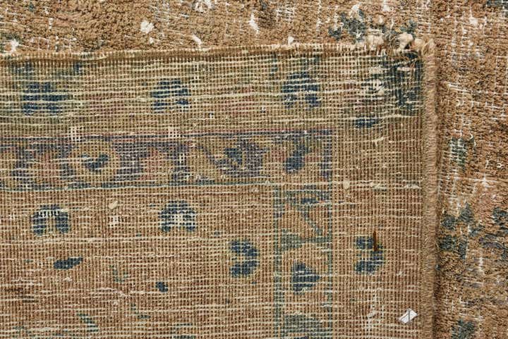 7' 9 x 11' 4 Hand Knotted Ultra Vintage Persian Wool Rug