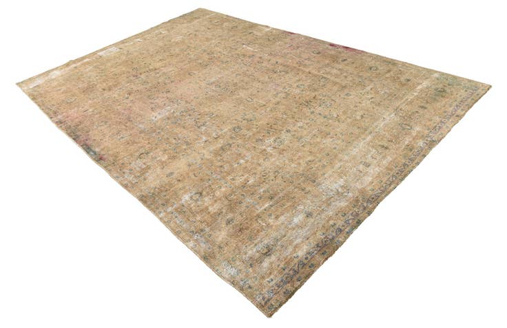 Detail image of 7' 9 x 11' 4 Hand Knotted Ultra Vintage Persian Wool Rug