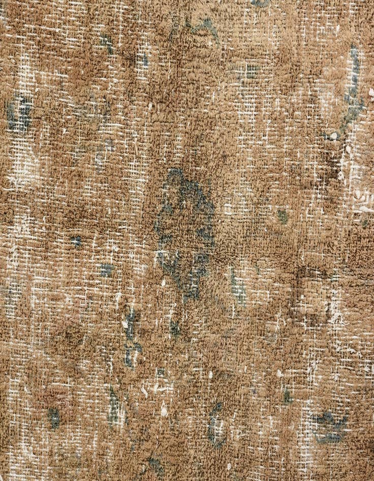 Detail image of 7' 9 x 11' 4  Hand Knotted Ultra Vintage Persian Wool Rug