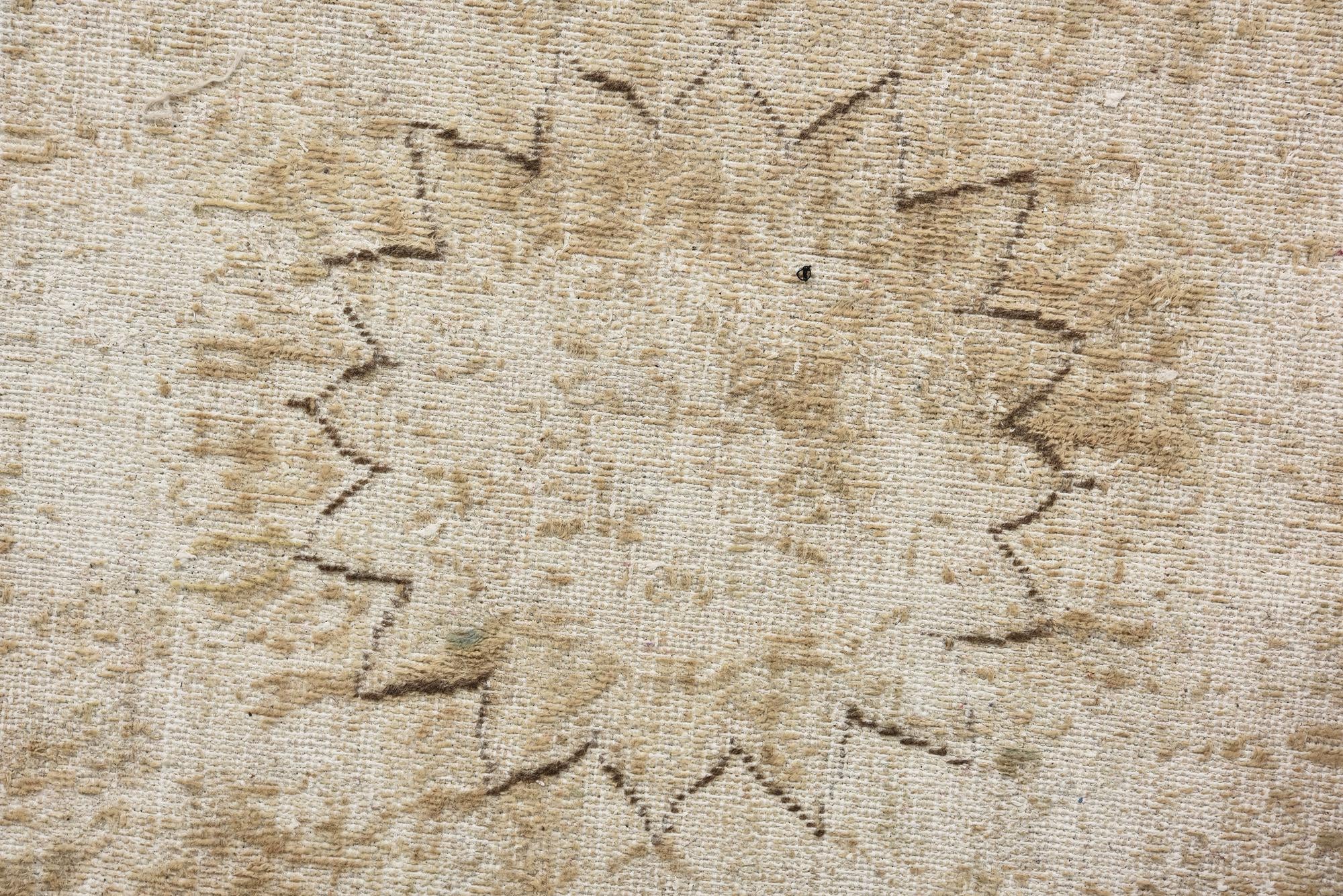 9' 9 x 12' 6 Hand Knotted Ultra Vintage Persian Wool Rug
