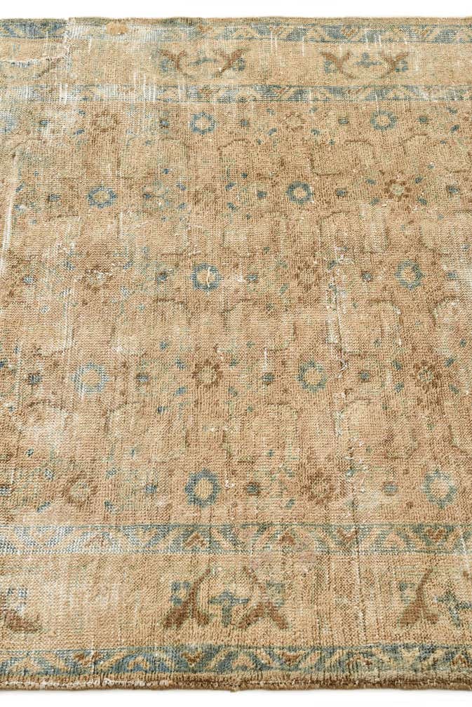 3' 9 x 6' 7 Hand Knotted Ultra Vintage Persian Wool Rug
