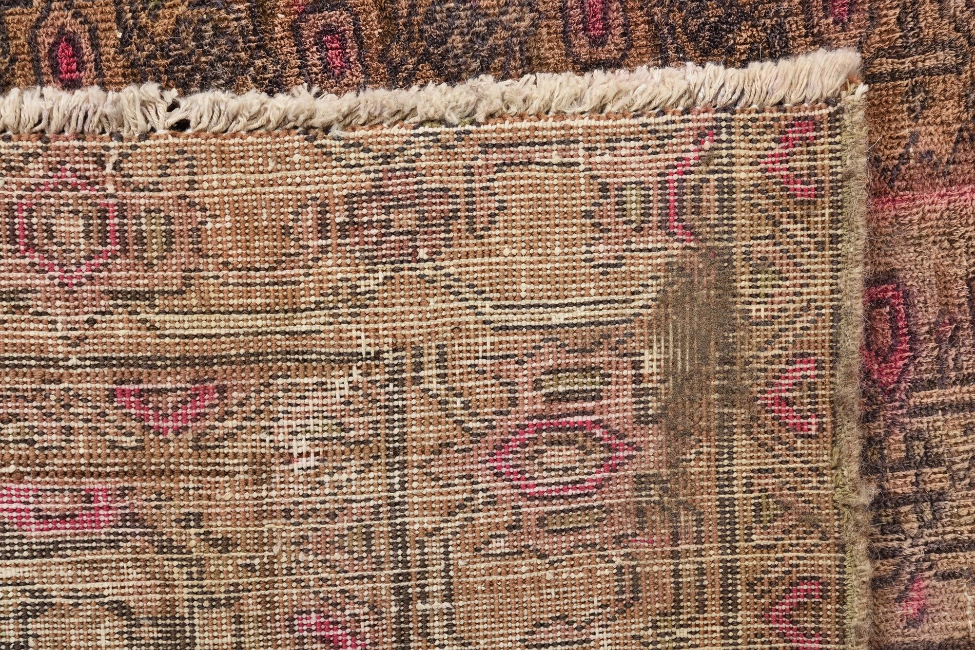 4' 2 x 6' 5 Hand Knotted Ultra Vintage Persian Wool Rug