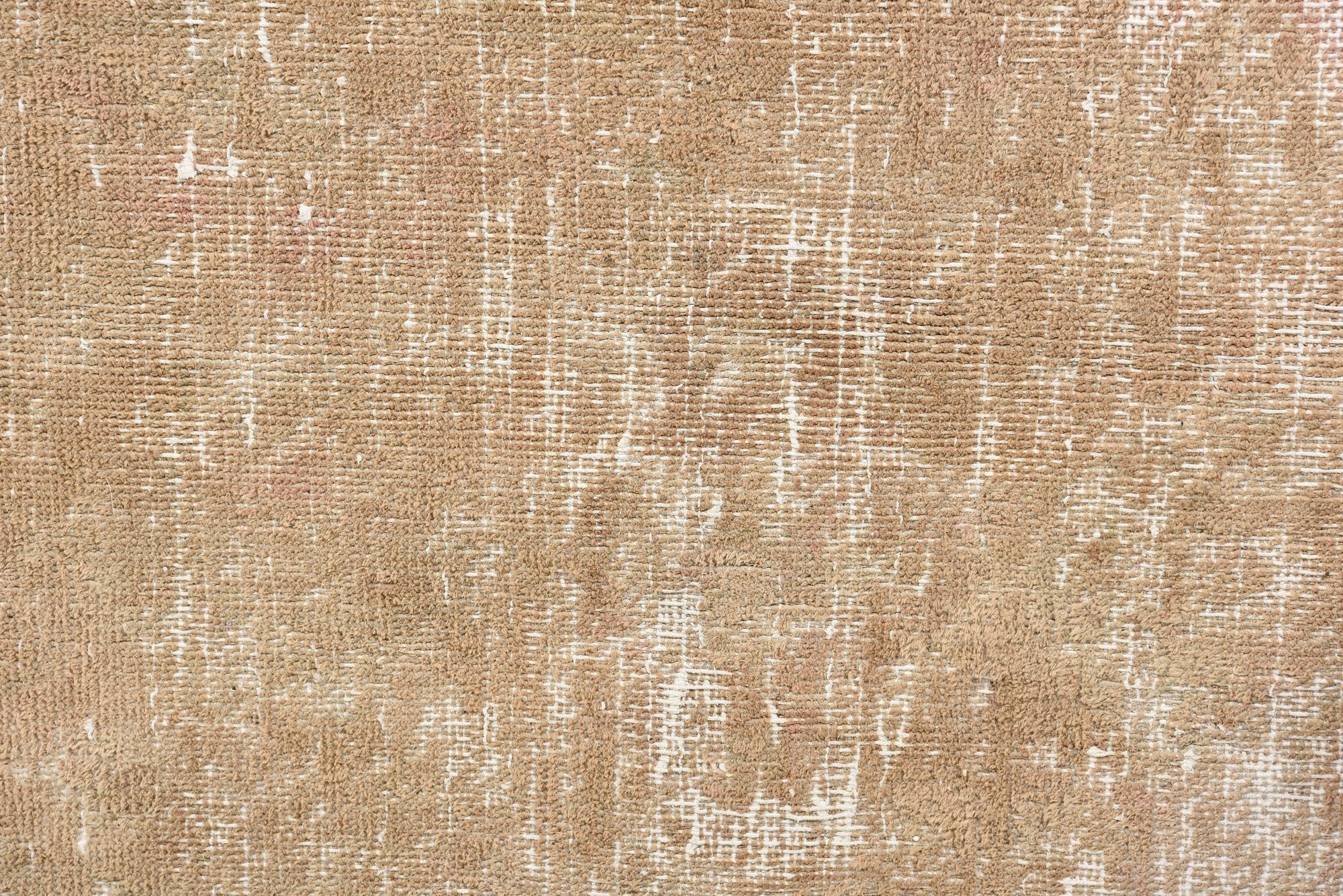 9' 1 x 12' Hand Knotted Ultra Vintage Persian Wool Rug