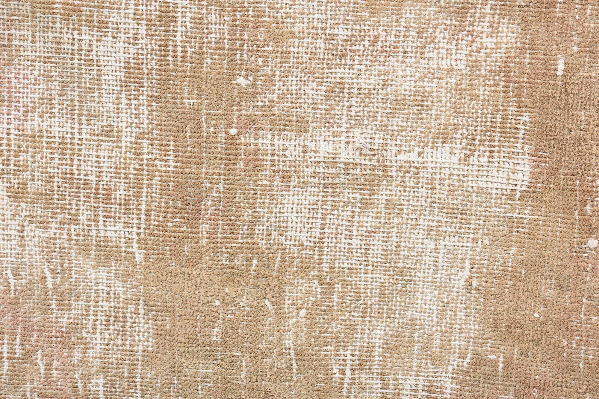 9' 1 x 12' Hand Knotted Ultra Vintage Persian Wool Rug