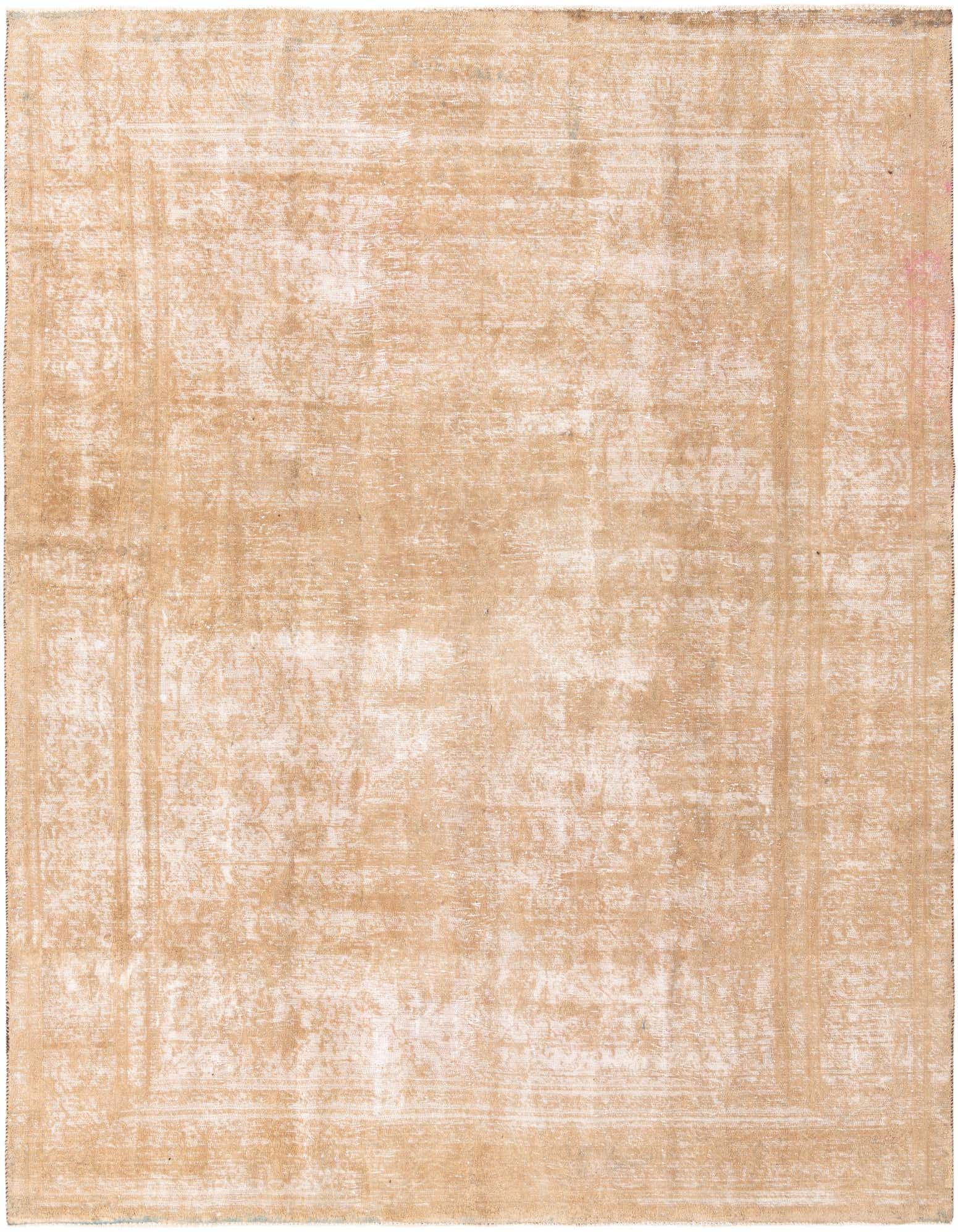 Primary image 9' 1 x 12'  Hand Knotted Ultra Vintage Persian Wool Rug