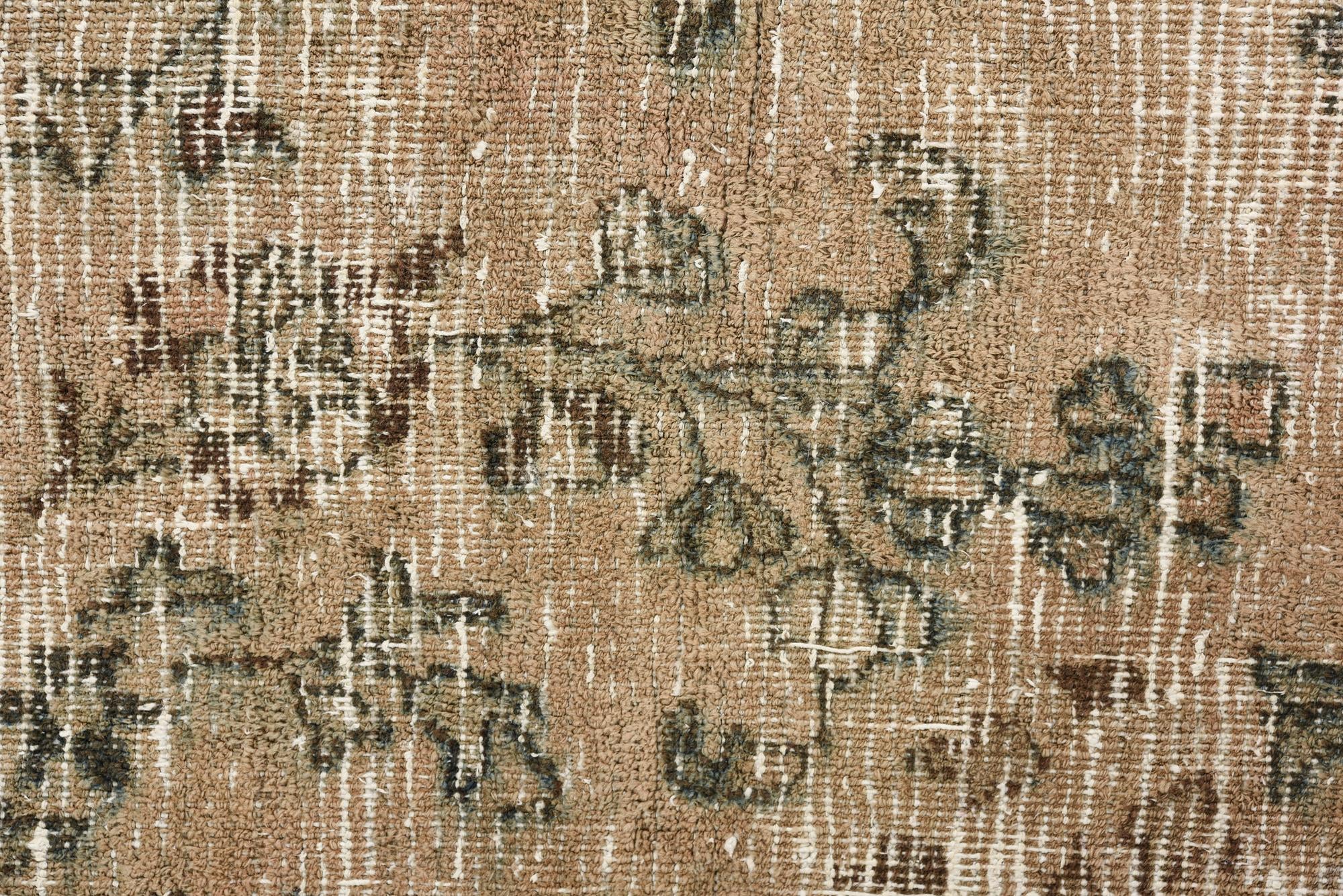 6' 3 x 9' 4 Hand Knotted Ultra Vintage Persian Wool Rug