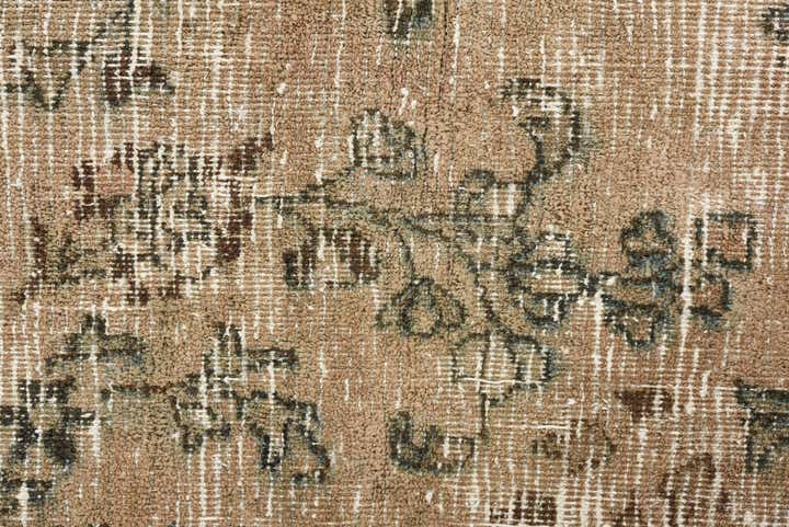 6' 3 x 9' 4 Hand Knotted Ultra Vintage Persian Wool Rug