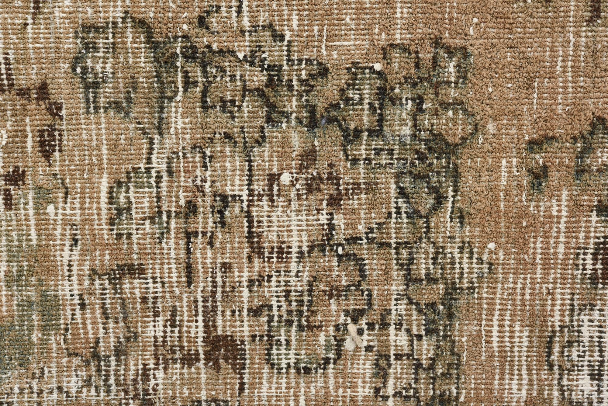 6' 3 x 9' 4 Hand Knotted Ultra Vintage Persian Wool Rug