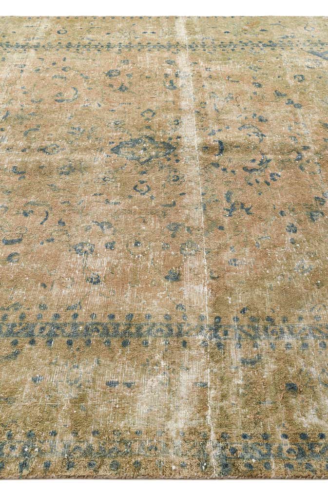 7' 6 x 10' Hand Knotted Ultra Vintage Persian Wool Rug