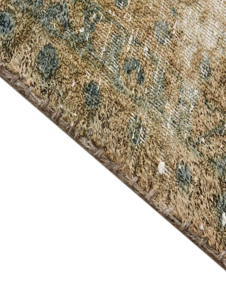 Detail image of 7' 6 x 10'  Hand Knotted Ultra Vintage Persian Wool Rug