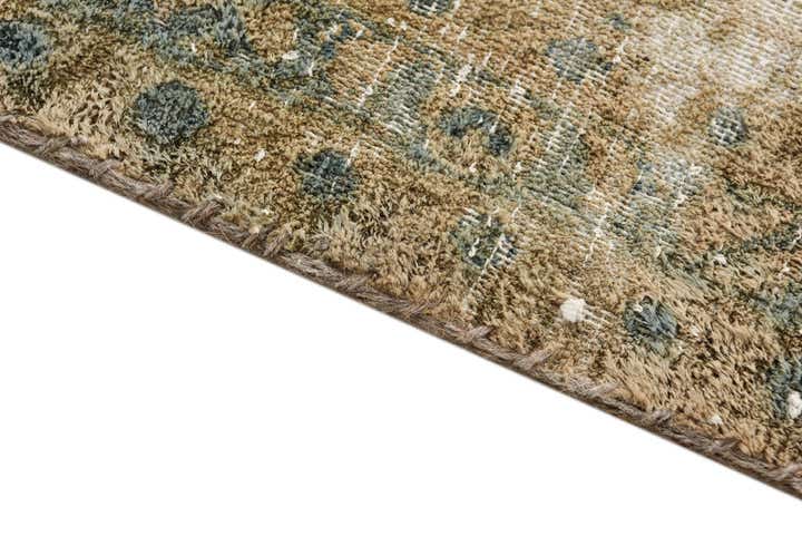7' 6 x 10' Hand Knotted Ultra Vintage Persian Wool Rug