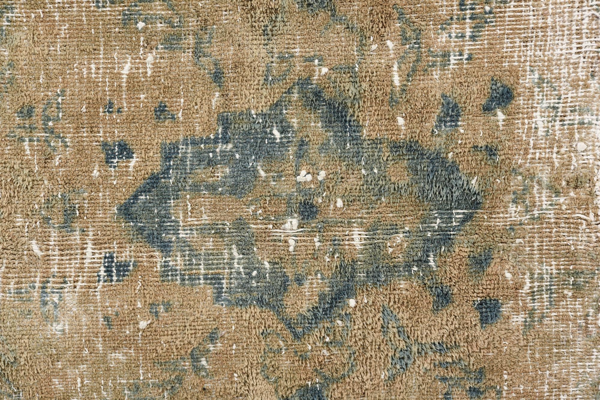 7' 6 x 10' Hand Knotted Ultra Vintage Persian Wool Rug