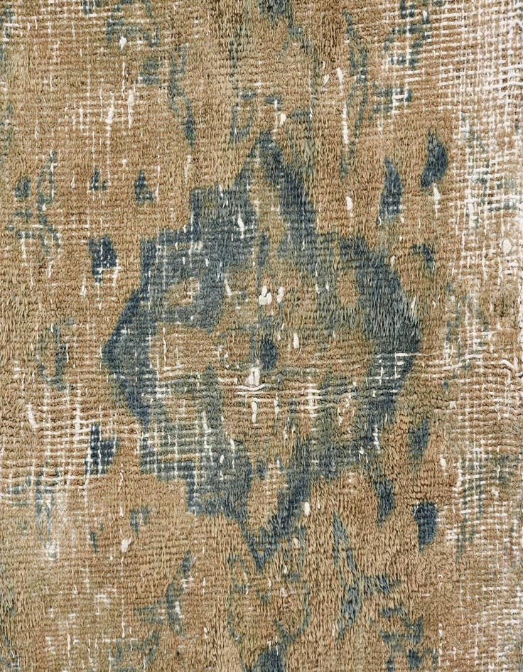 Detail image of 7' 6 x 10'  Hand Knotted Ultra Vintage Persian Wool Rug