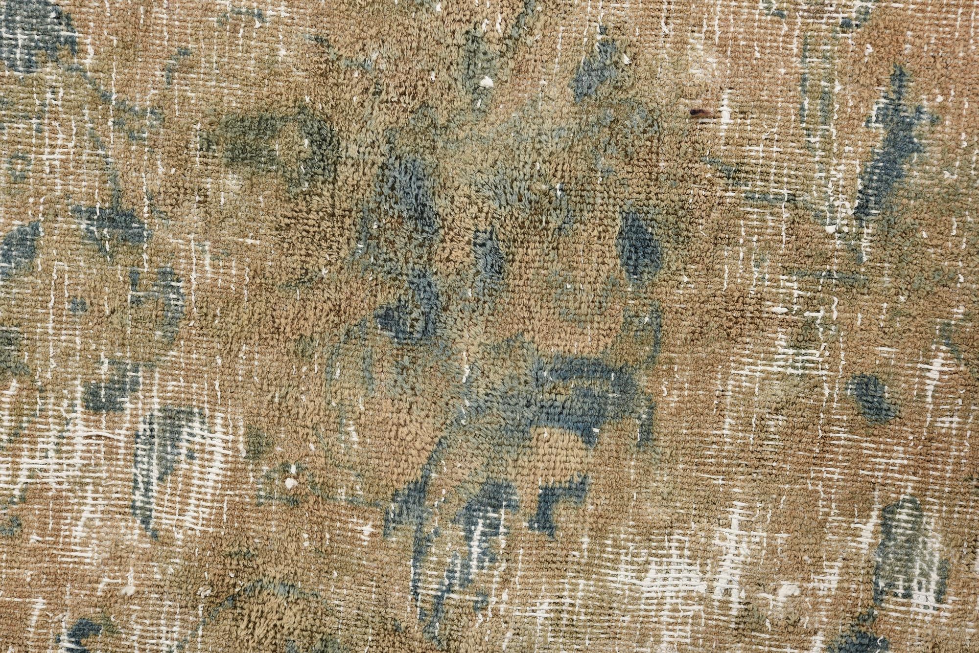 7' 6 x 10' Hand Knotted Ultra Vintage Persian Wool Rug