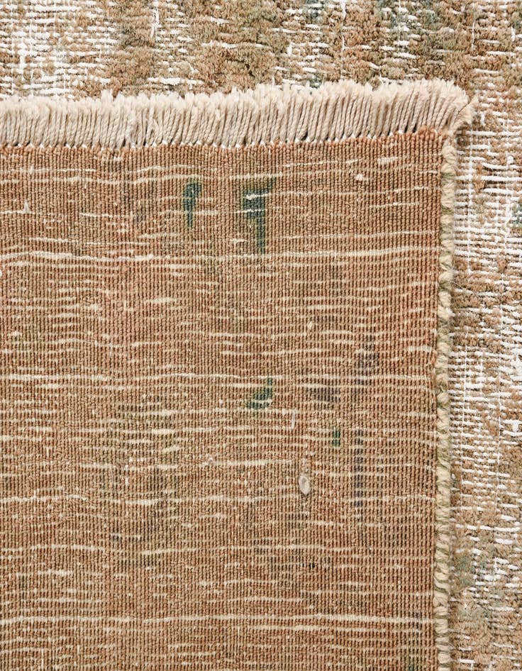 Detail image of 7' 2 x 10' 4  Hand Knotted Ultra Vintage Persian Wool Rug