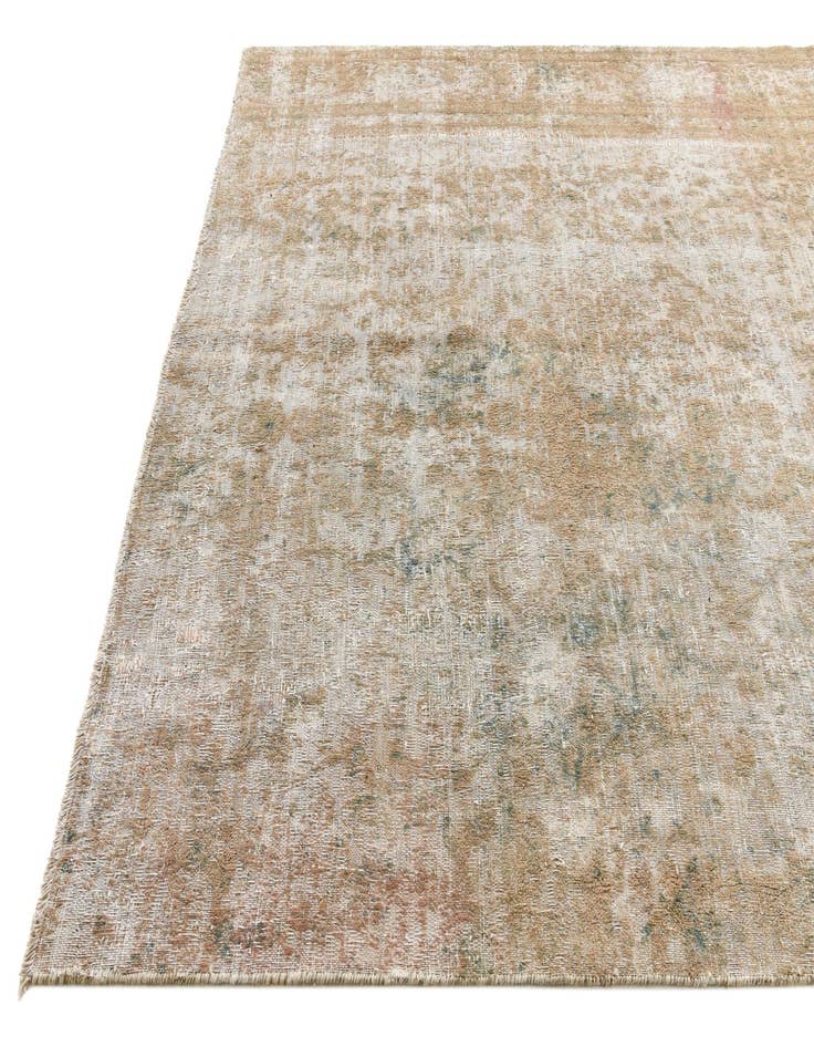 Detail image of 7' 2 x 10' 4  Hand Knotted Ultra Vintage Persian Wool Rug