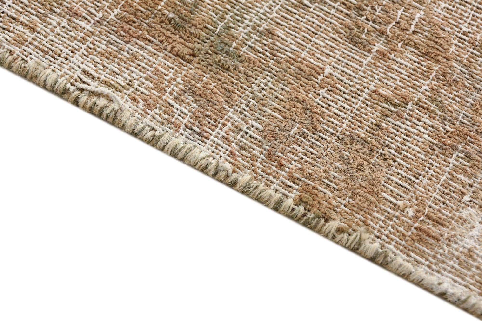 7' 2 x 10' 4 Hand Knotted Ultra Vintage Persian Wool Rug