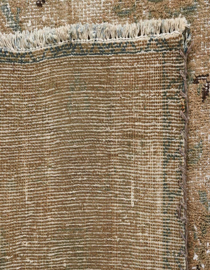 Detail image of 9' 5 x 13'  Hand Knotted Ultra Vintage Persian Wool Rug