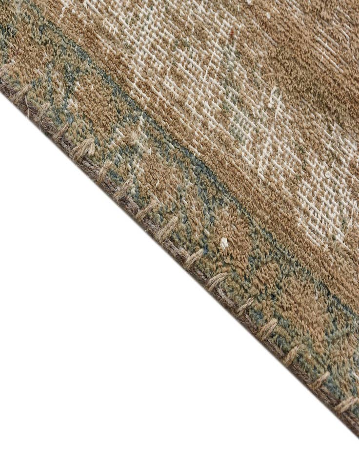 Detail image of 9' 5 x 13'  Hand Knotted Ultra Vintage Persian Wool Rug