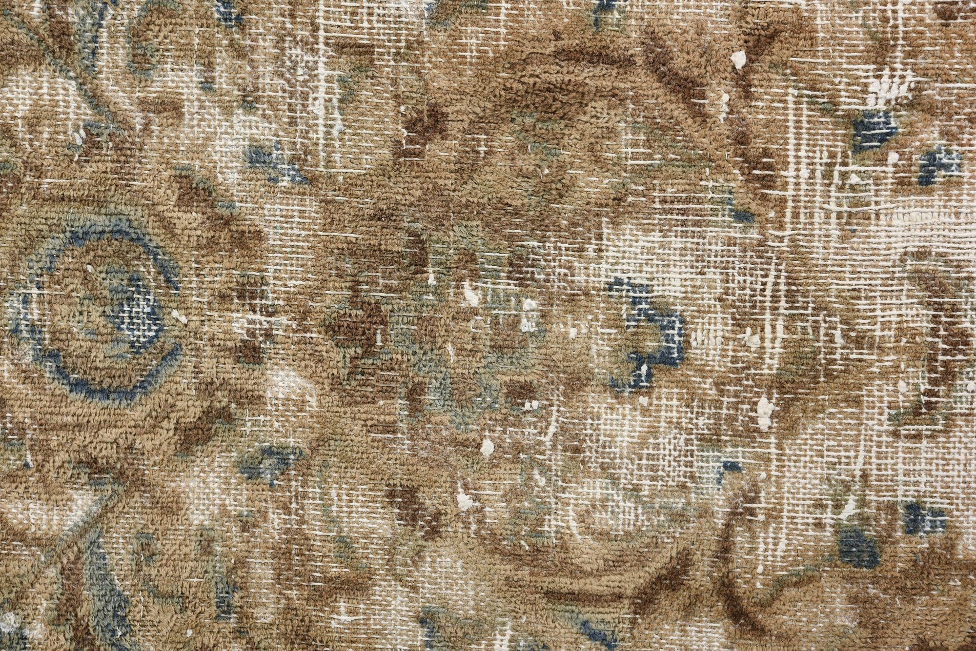 9' 7 x 12' 2 Hand Knotted Ultra Vintage Persian Wool Rug