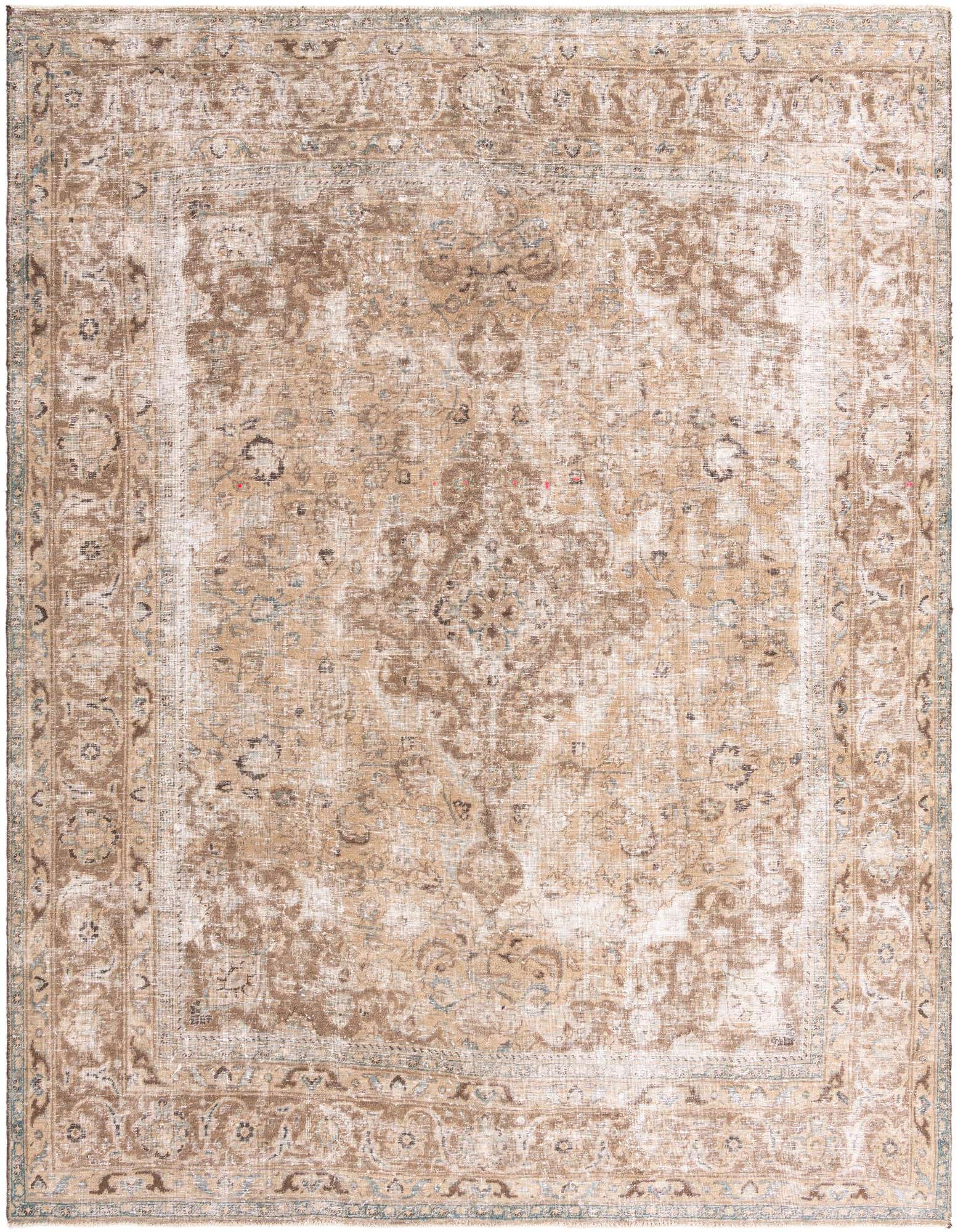 Primary image 9' 10 x 12' 4  Hand Knotted Ultra Vintage Persian Wool Rug