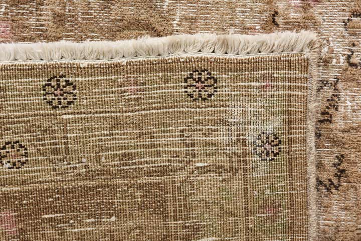 9' 5 x 12' 6 Hand Knotted Ultra Vintage Persian Wool Rug