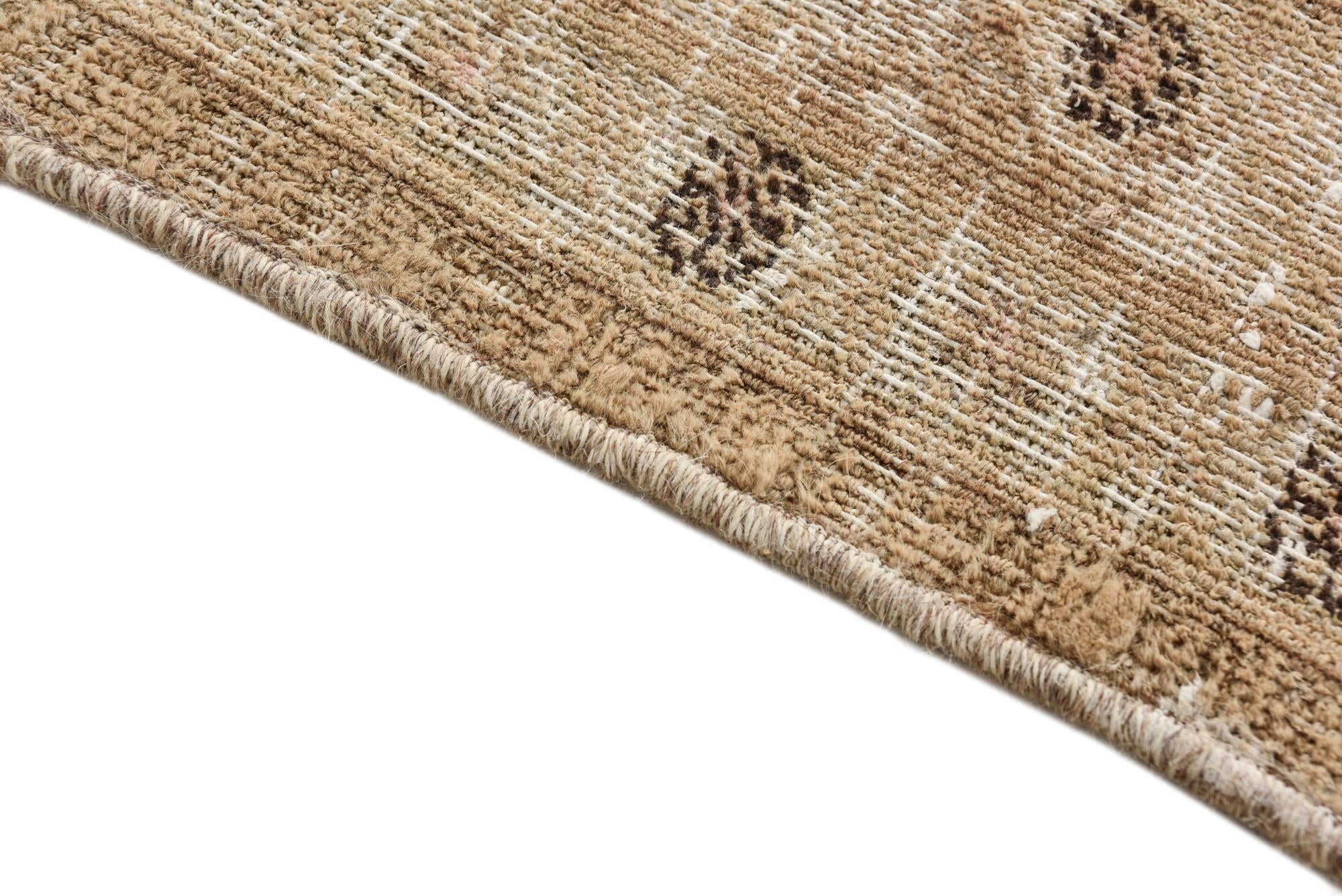 9' 5 x 12' 6 Hand Knotted Ultra Vintage Persian Wool Rug