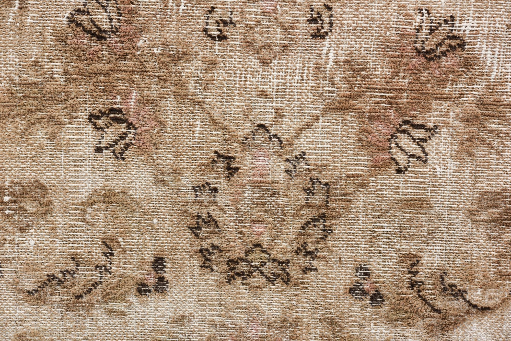 9' 5 x 12' 6 Hand Knotted Ultra Vintage Persian Wool Rug