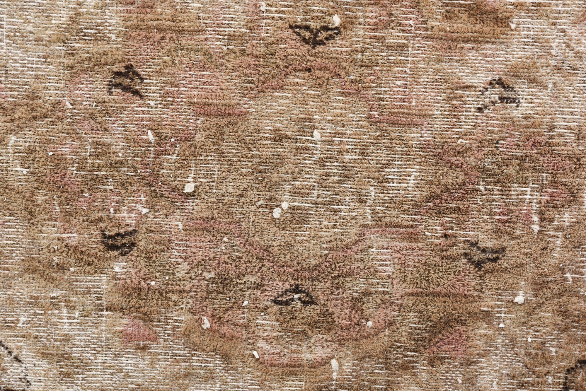 9' 5 x 12' 6 Hand Knotted Ultra Vintage Persian Wool Rug