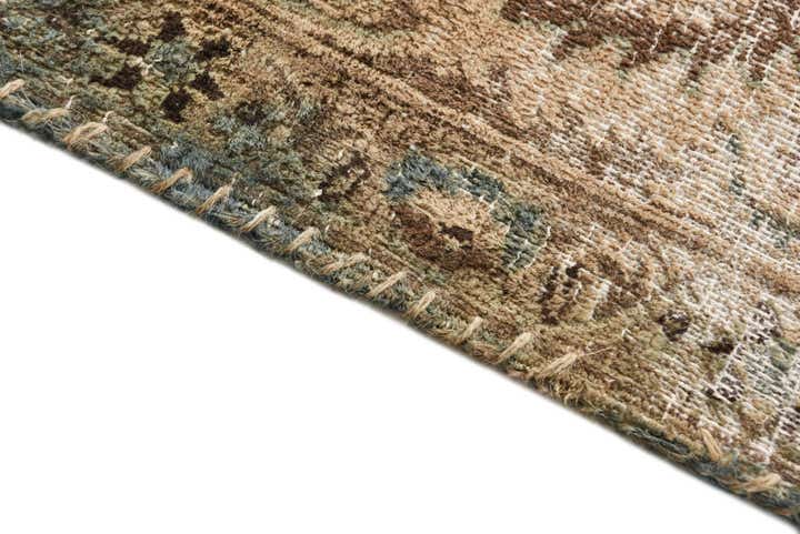 9' 1 x 11' 9 Hand Knotted Ultra Vintage Persian Wool Rug