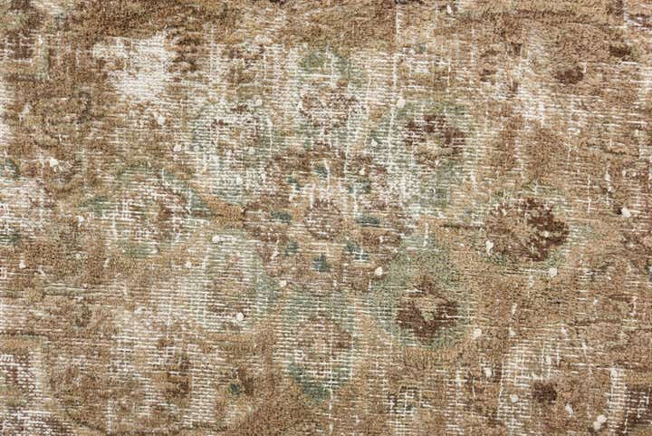 9' 1 x 11' 9 Hand Knotted Ultra Vintage Persian Wool Rug