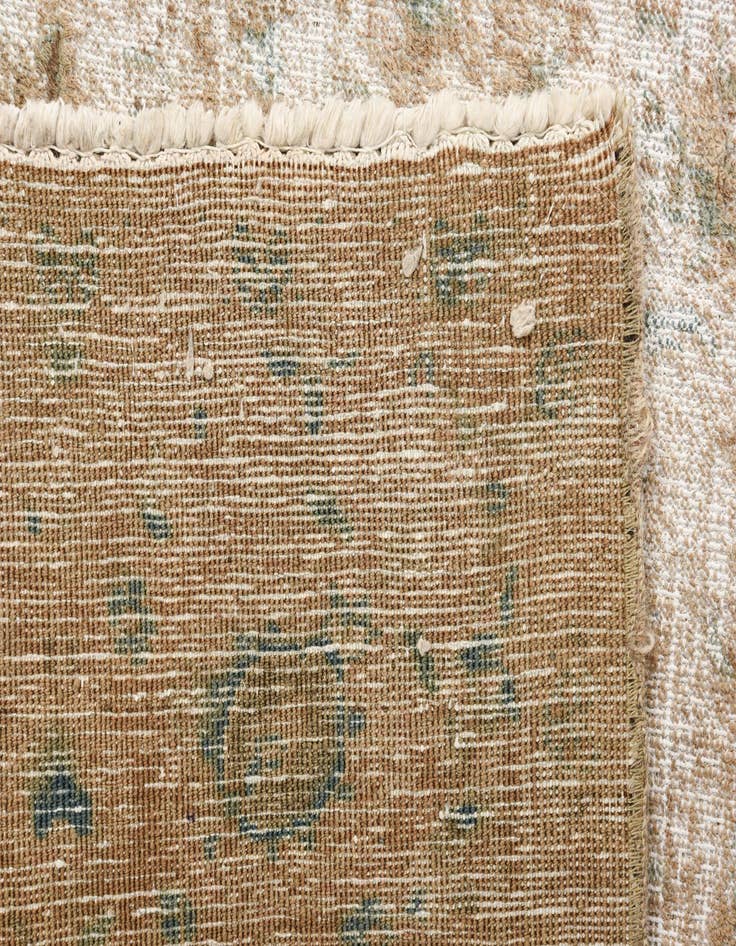 Detail image of 8' 7 x 11' 10  Hand Knotted Ultra Vintage Persian Wool Rug