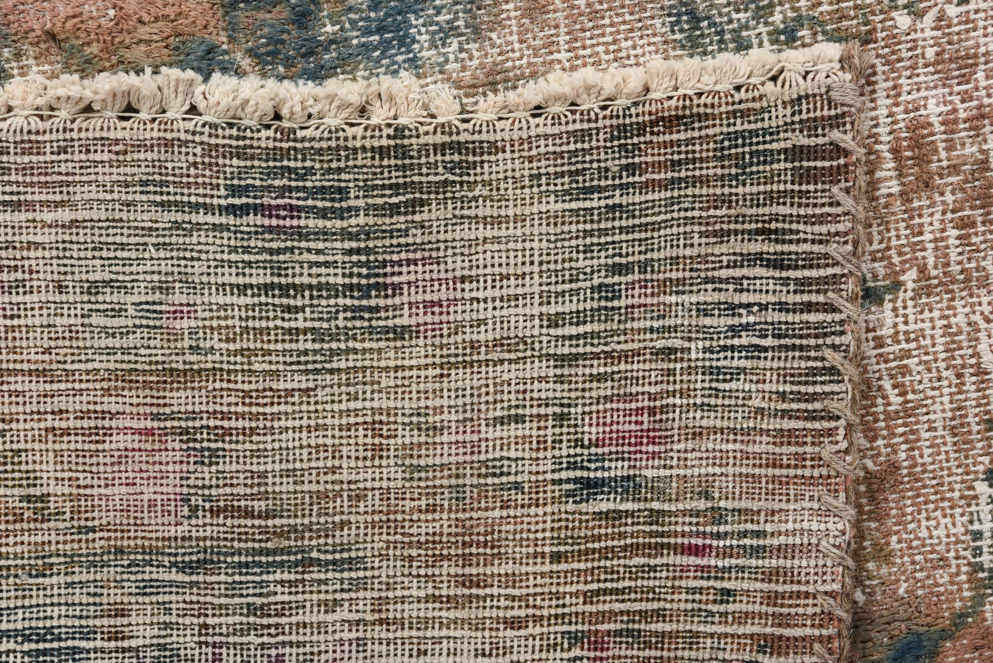 9' 10 x 12' 8 Hand Knotted Ultra Vintage Persian Wool Rug