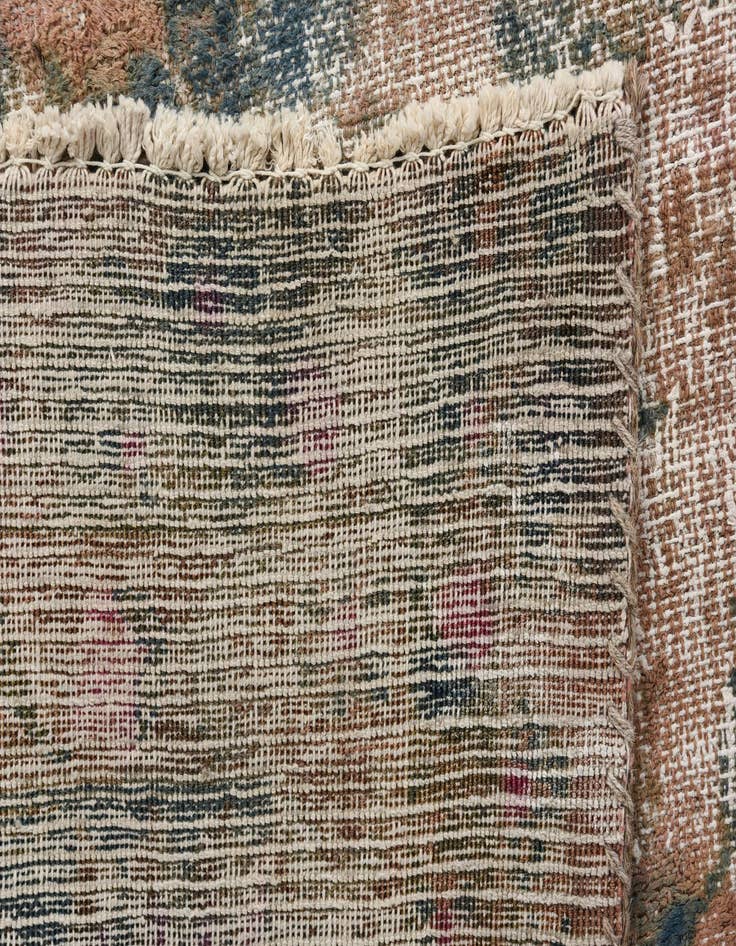 Detail image of 9' 10 x 12' 8  Hand Knotted Ultra Vintage Persian Wool Rug