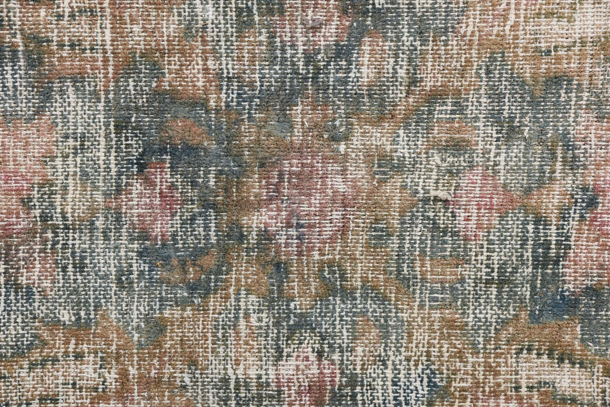 9' 10 x 12' 8 Hand Knotted Ultra Vintage Persian Wool Rug