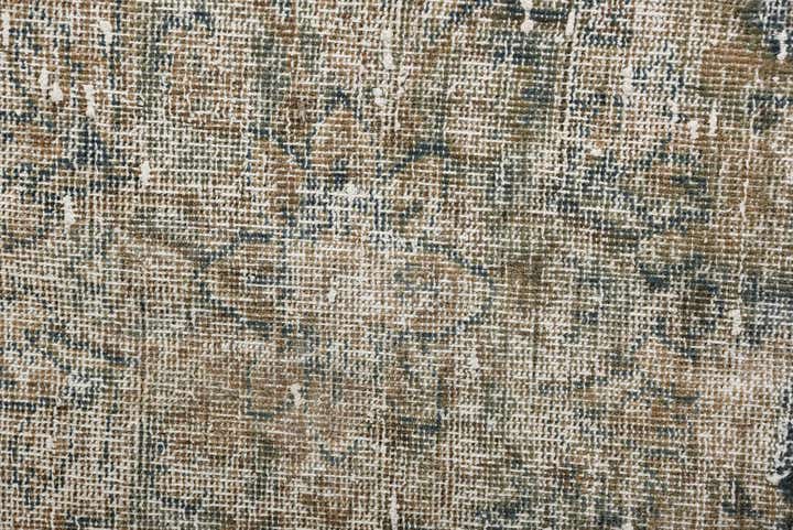 9' 1 x 12' Hand Knotted Ultra Vintage Persian Wool Rug