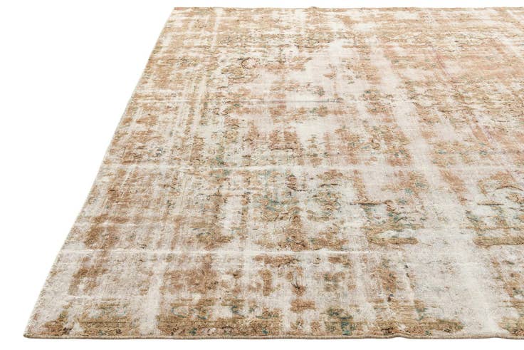 Detail image of 9' 2 x 13' Hand Knotted Ultra Vintage Persian Wool Rug