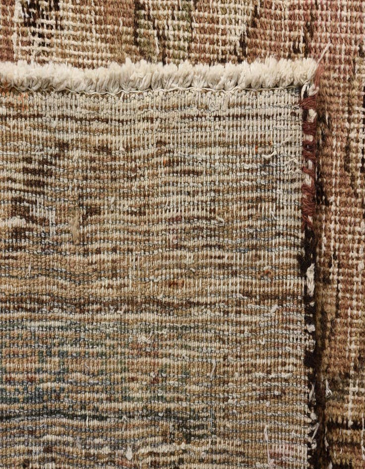 Detail image of 7' x 9' 6  Hand Knotted Ultra Vintage Persian Wool Rug