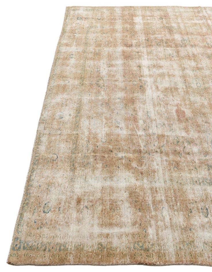 Detail image of 8' 3 x 10' 6  Hand Knotted Ultra Vintage Persian Wool Rug