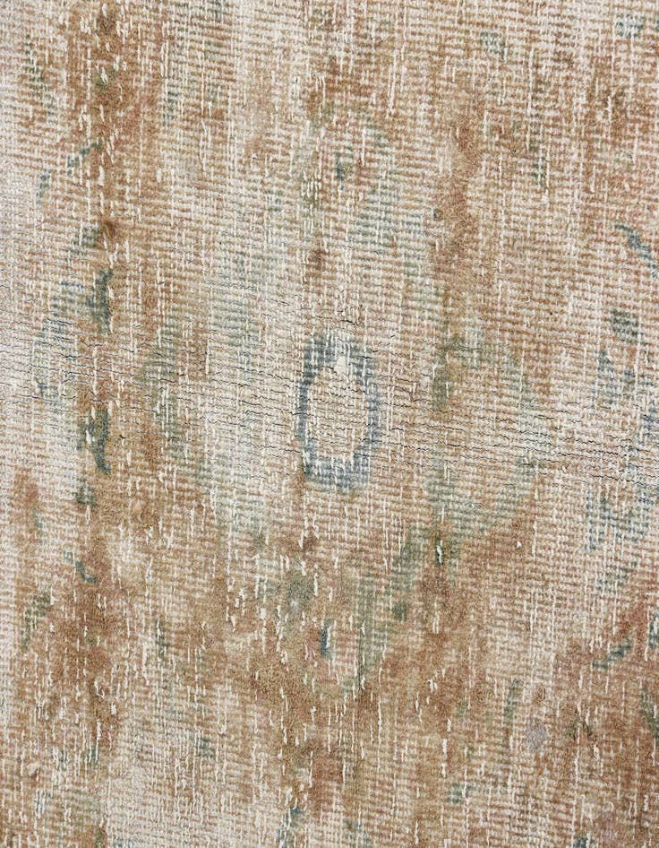 Detail image of 8' 3 x 10' 6  Hand Knotted Ultra Vintage Persian Wool Rug