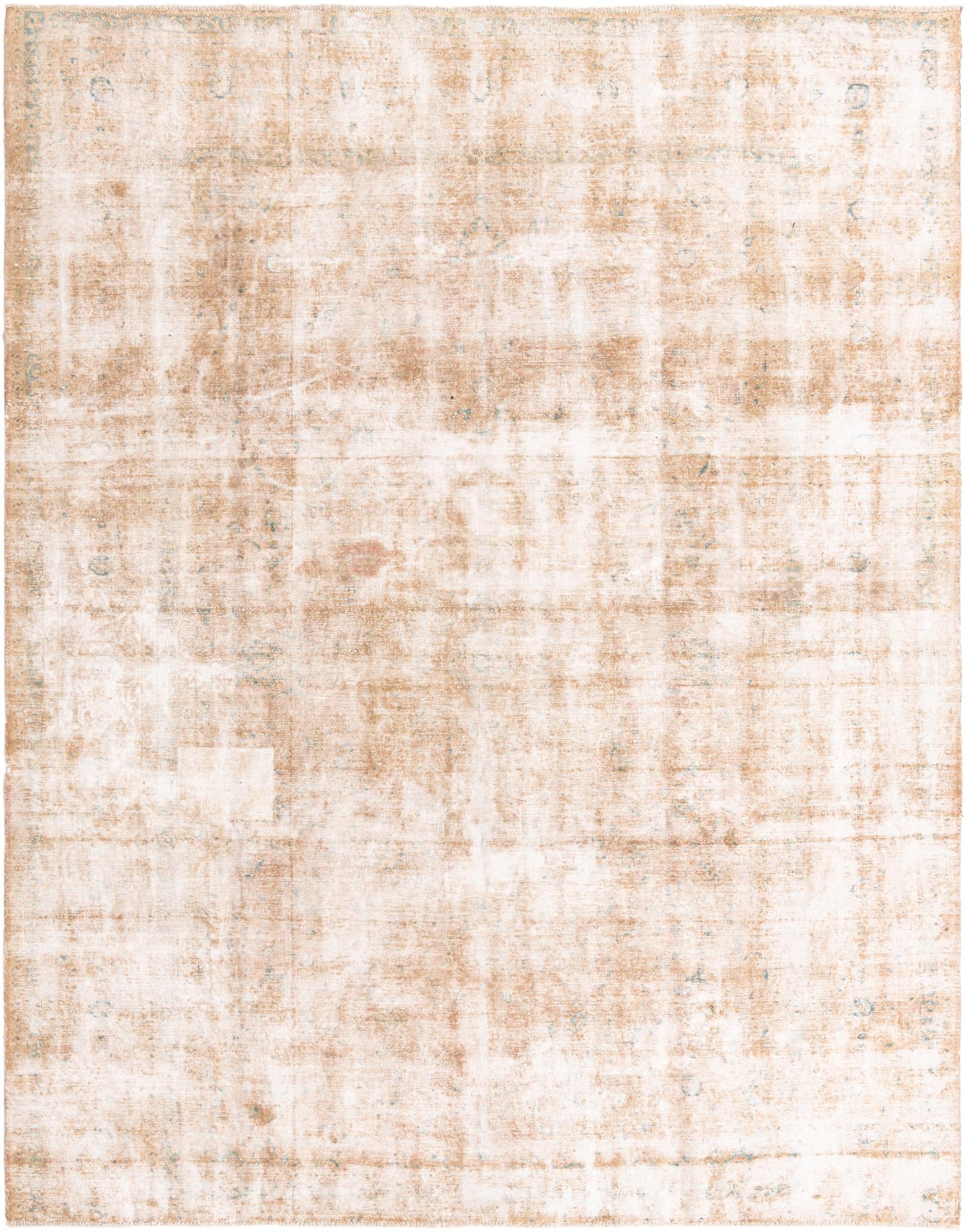 8' 3 x 10' 6 Hand Knotted Ultra Vintage Persian Wool Rug