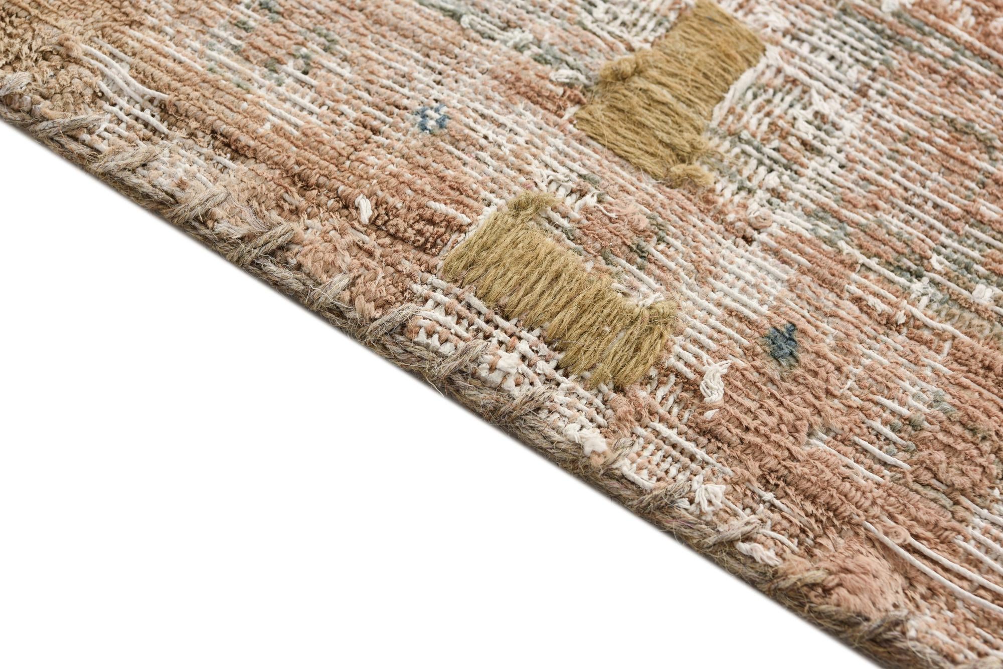 9' 3 x 12' 2 Hand Knotted Ultra Vintage Persian Wool Rug