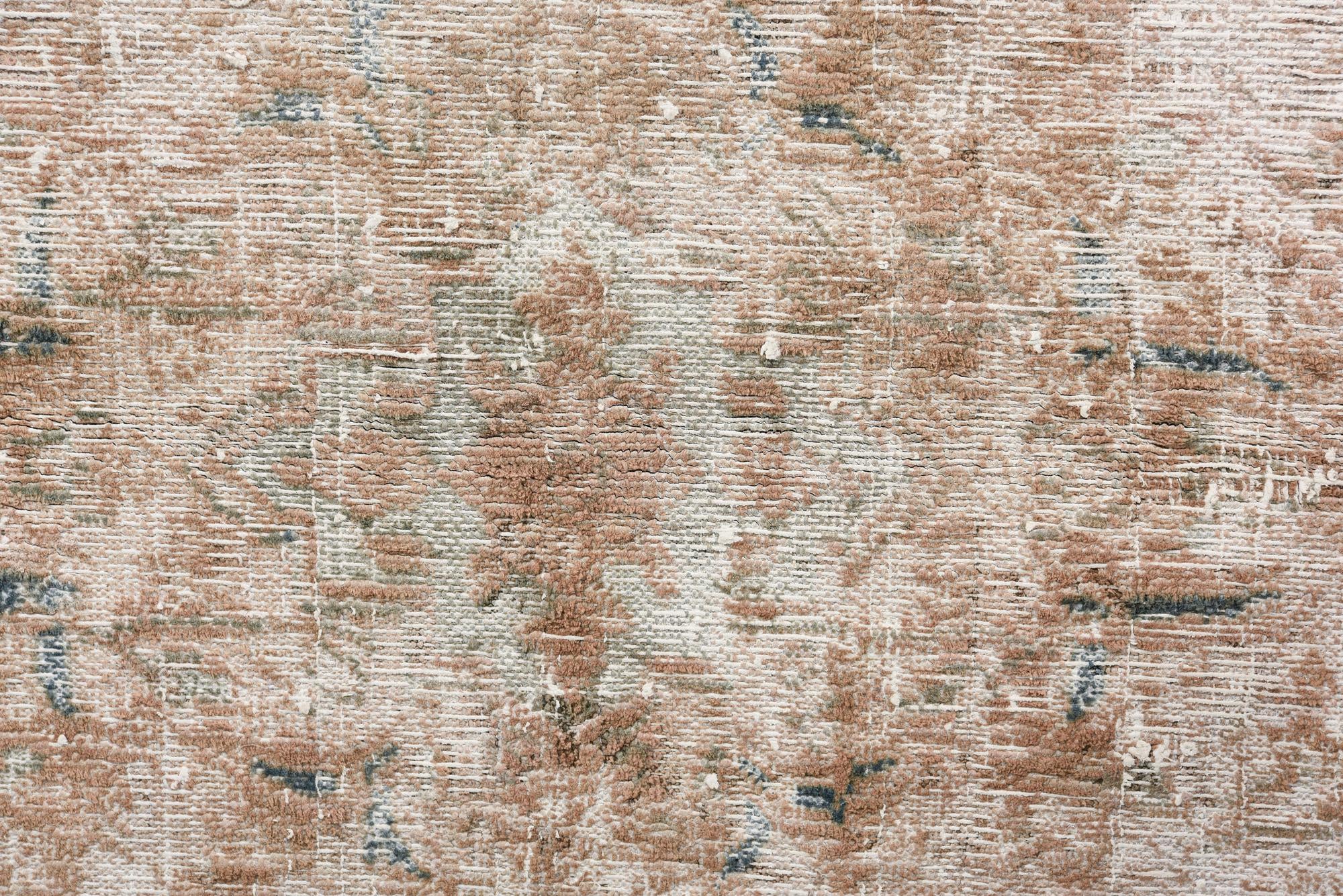 9' 3 x 12' 2 Hand Knotted Ultra Vintage Persian Wool Rug