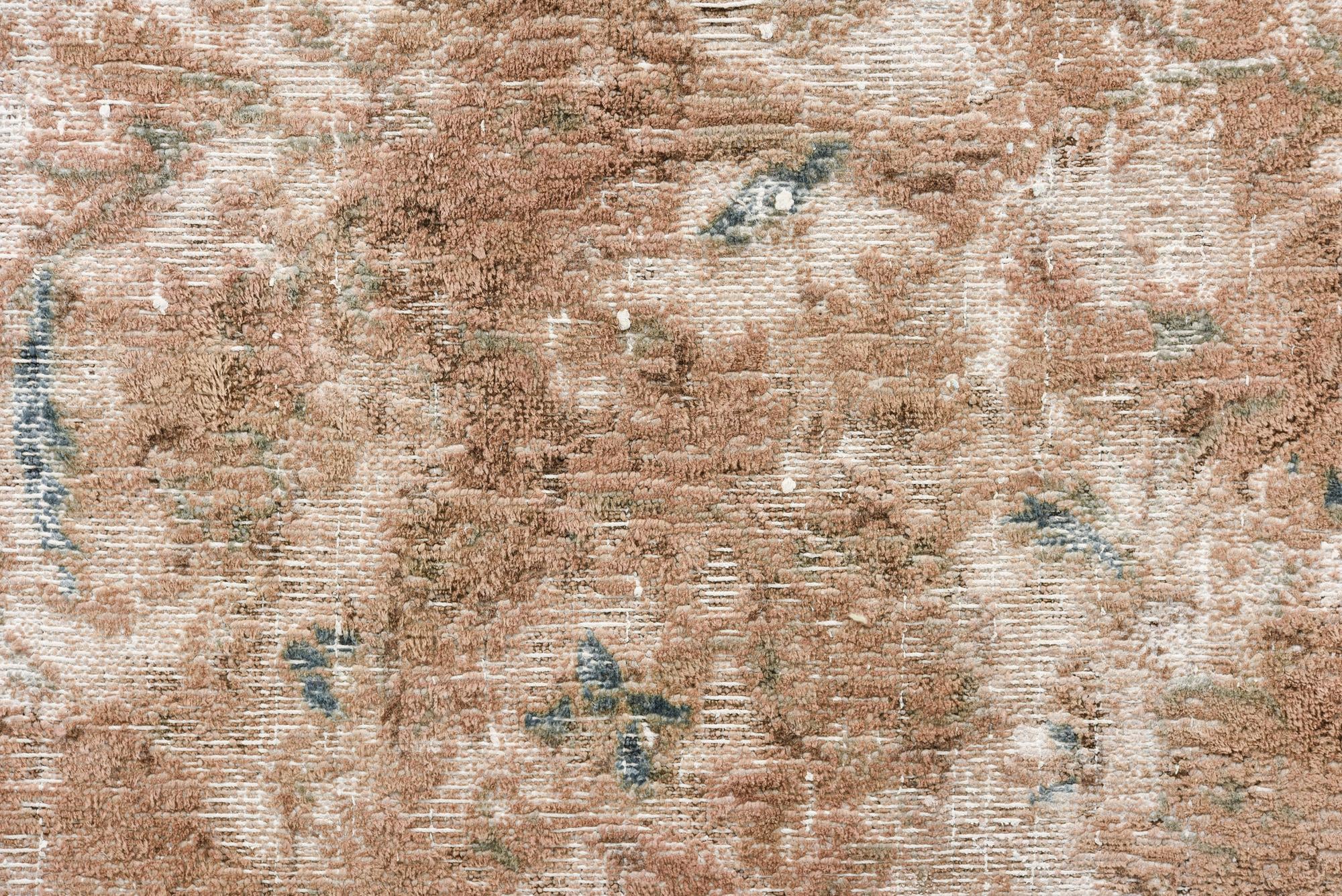 9' 3 x 12' 2 Hand Knotted Ultra Vintage Persian Wool Rug
