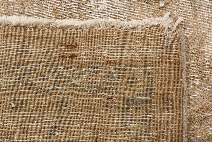 9' 5 x 12' 9 Hand Knotted Ultra Vintage Persian Wool Rug