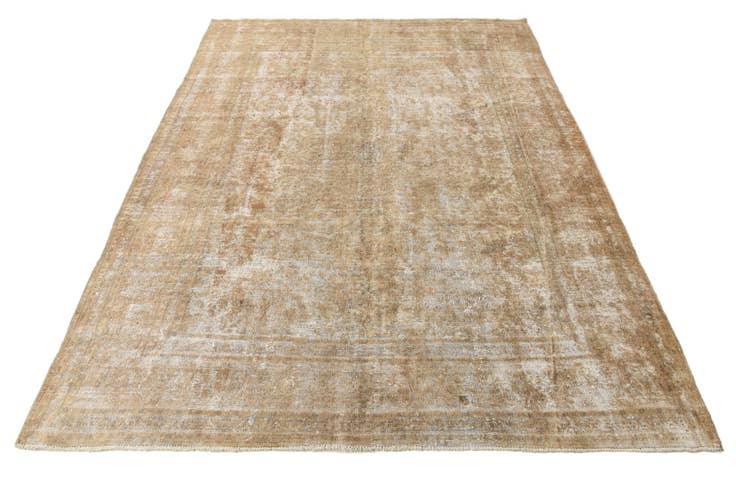 Detail image of 9' 5 x 12' 9 Hand Knotted Ultra Vintage Persian Wool Rug