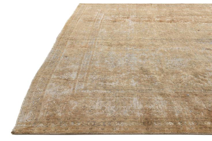 Detail image of 9' 5 x 12' 9 Hand Knotted Ultra Vintage Persian Wool Rug