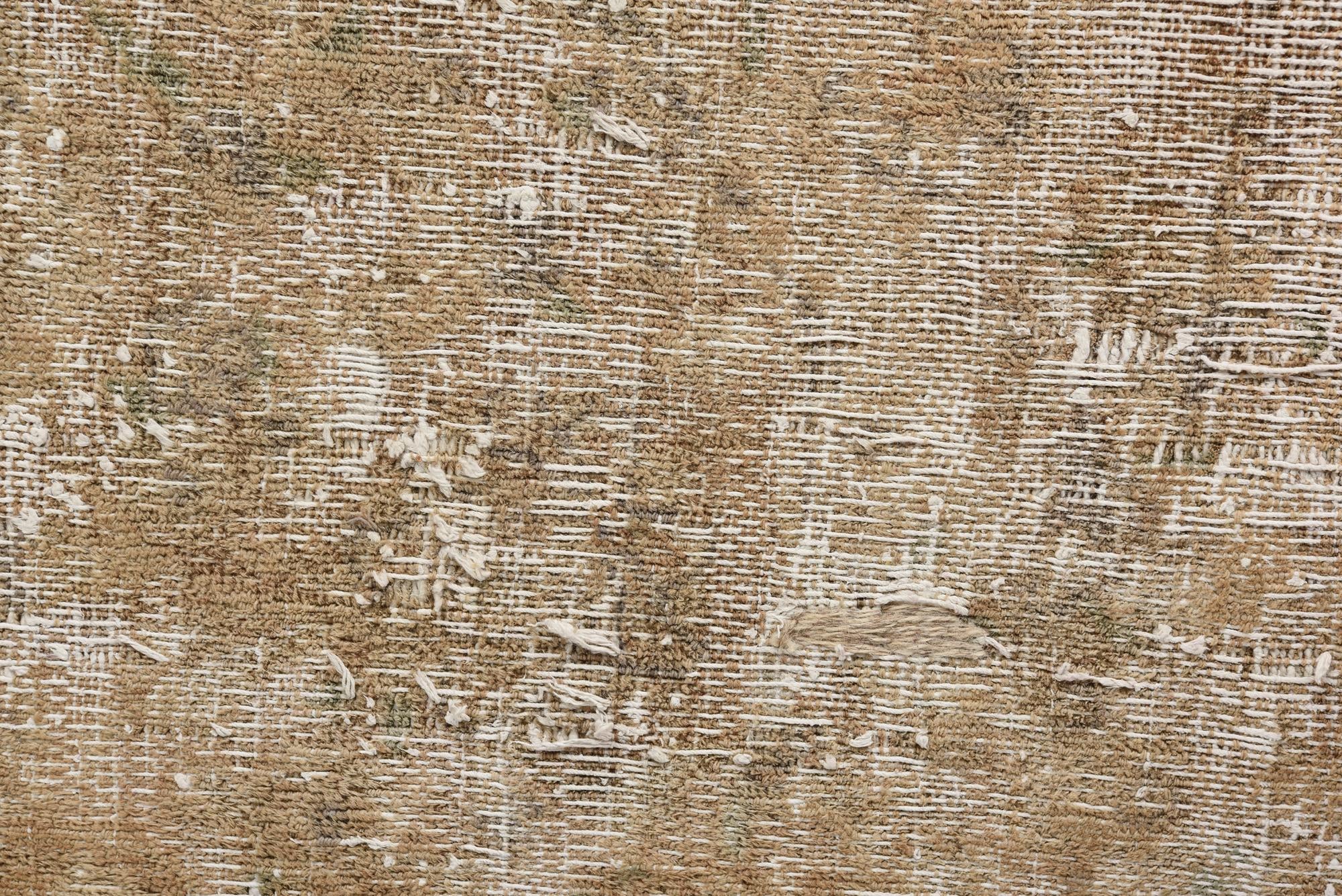 9' 5 x 12' 9 Hand Knotted Ultra Vintage Persian Wool Rug